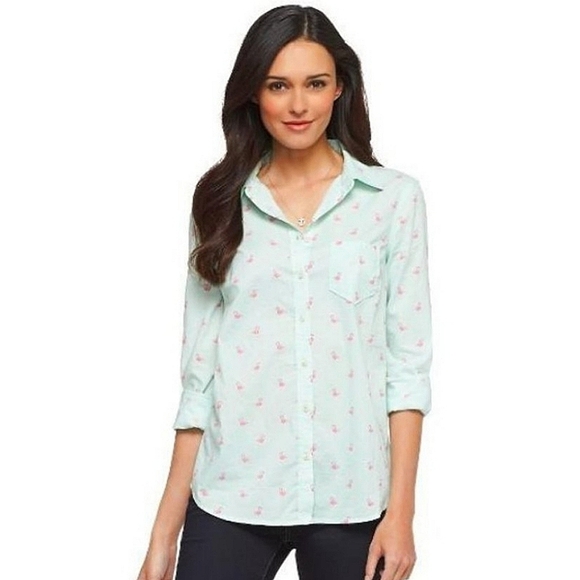Merona Tops - Merona Flamingo Shirt